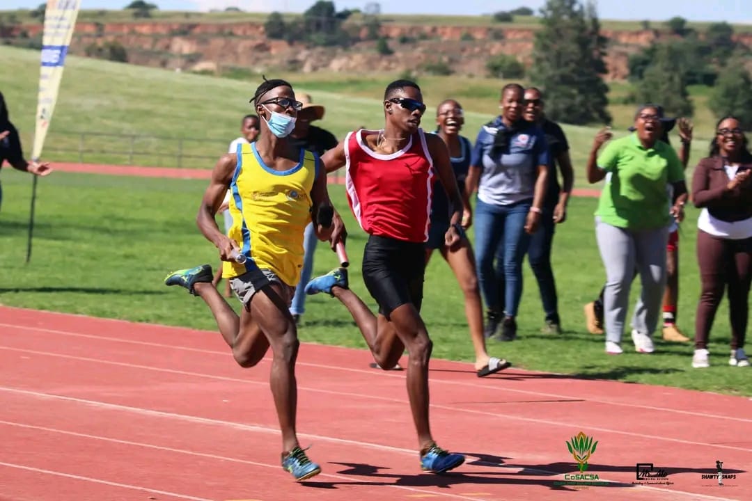 Student winning race